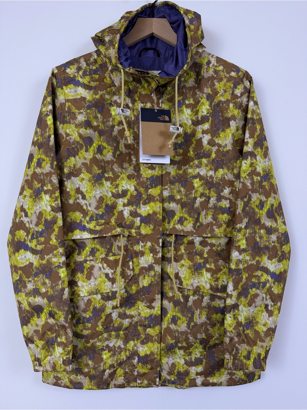 The North Face M66 Utility Rain Parka DryVent Printed Hooded Jacket
